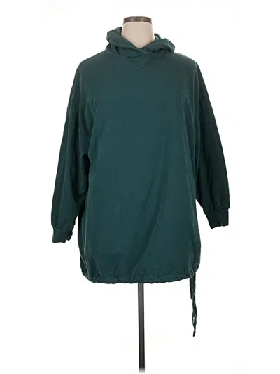 Pre-owned Asos Design Poncho In Teal