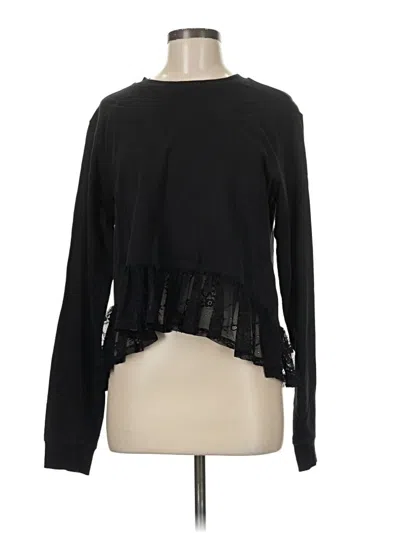 Pre-owned Asos Design Pullover Sweater In Black