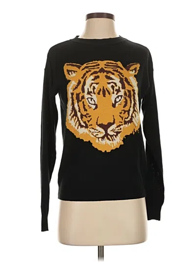 Pre-owned Asos Design Pullover Sweater In Black