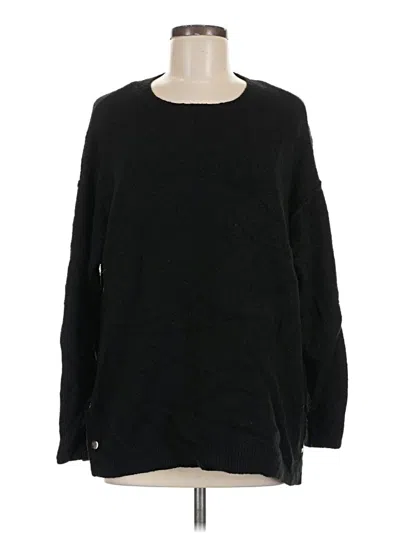 Pre-owned Asos Design Pullover Sweater In Black