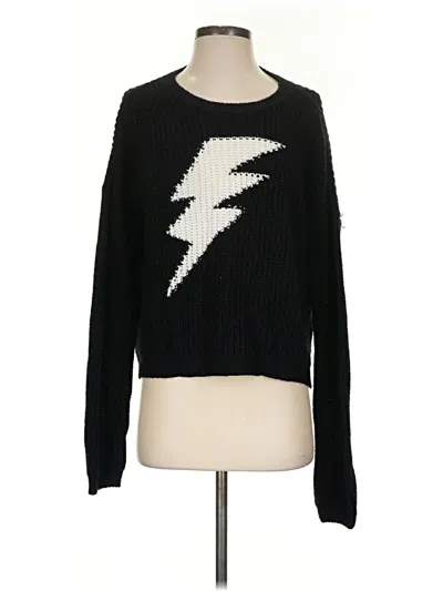 Pre-owned Asos Design Pullover Sweater In Black