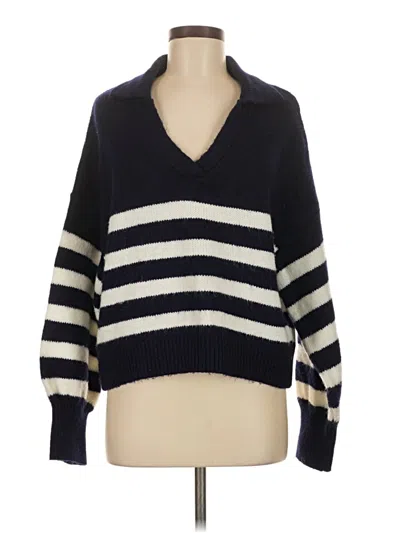 Pre-owned Asos Design Pullover Sweater In Blue