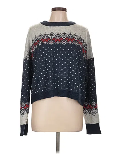 Pre-owned Asos Design Pullover Sweater In Blue