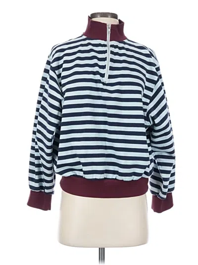 Pre-owned Asos Design Pullover Sweater In Blue