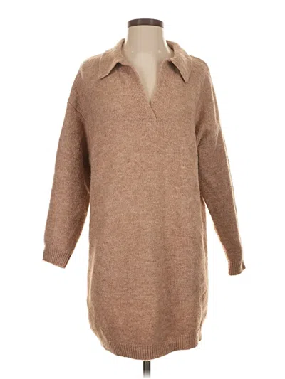 Pre-owned Asos Design Pullover Sweater In Brown