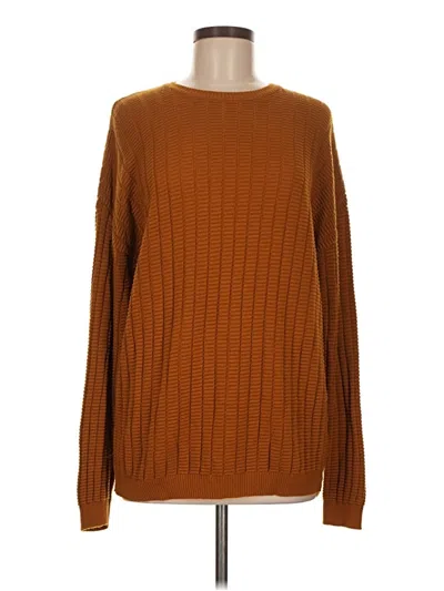 Pre-owned Asos Design Pullover Sweater In Brown