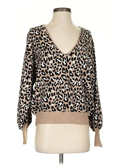 Pre-owned Asos Design Pullover Sweater In Brown