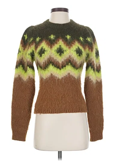 Pre-owned Asos Design Pullover Sweater In Brown