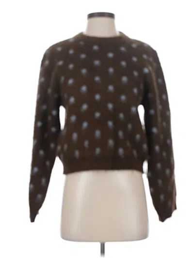 Pre-owned Asos Design Pullover Sweater In Brown
