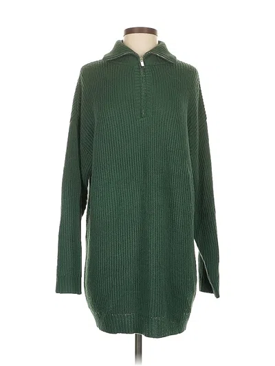 Pre-owned Asos Design Pullover Sweater In Green