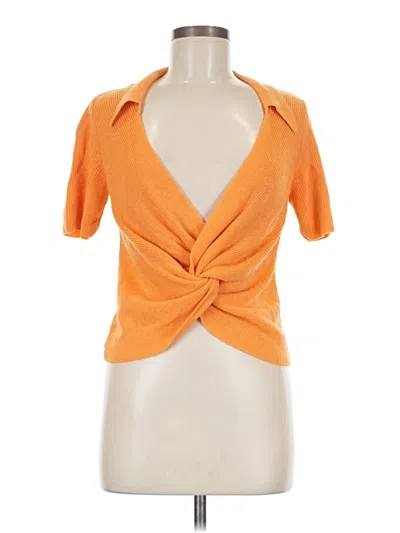 Pre-owned Asos Design Pullover Sweater In Orange