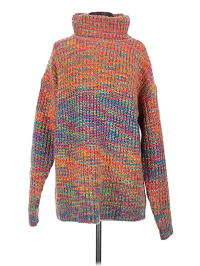 Pre-owned Asos Design Pullover Sweater In Orange