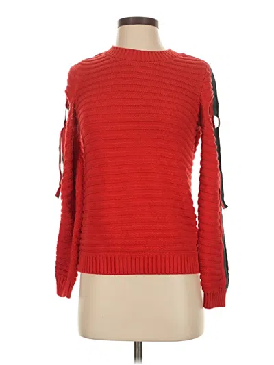 Pre-owned Asos Design Pullover Sweater In Red