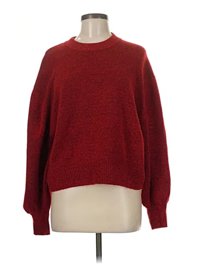 Pre-owned Asos Design Pullover Sweater In Red