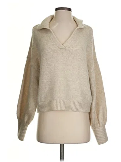 Pre-owned Asos Design Pullover Sweater In Tan
