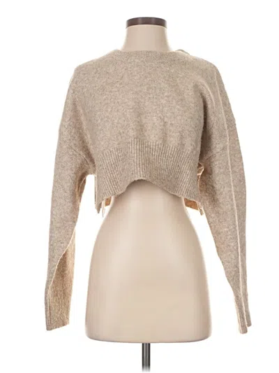 Pre-owned Asos Design Pullover Sweater In Tan