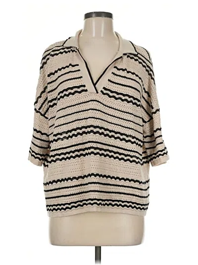 Pre-owned Asos Design Pullover Sweater In Tan