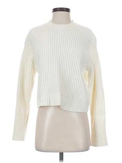 Pre-owned Asos Design Pullover Sweater In White