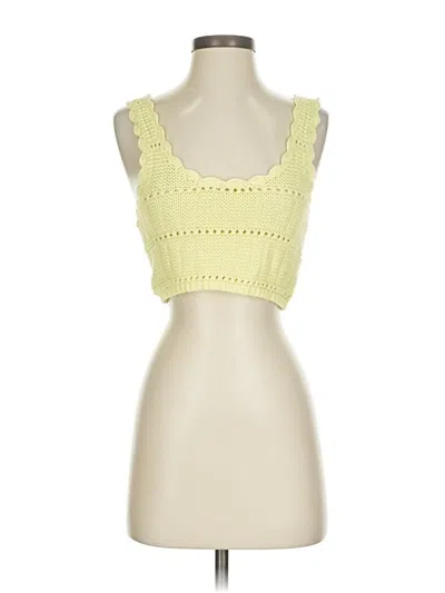 Pre-owned Asos Design Pullover Sweater In Yellow