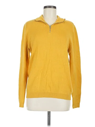 Pre-owned Asos Design Pullover Sweater In Yellow