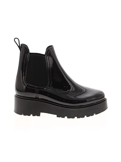 Pre-owned Asos Design Rain Boots In Black