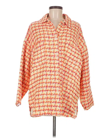 Asos Design Raincoat In Orange