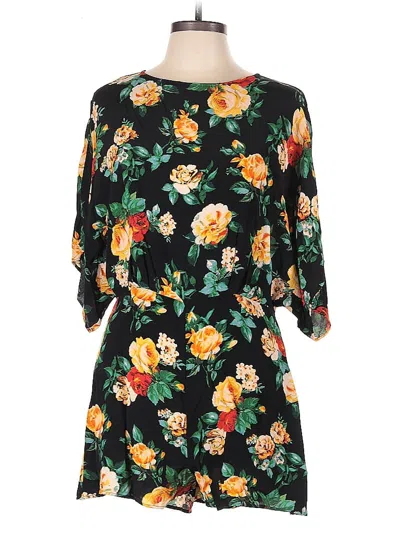 Pre-owned Asos Design Romper In Black