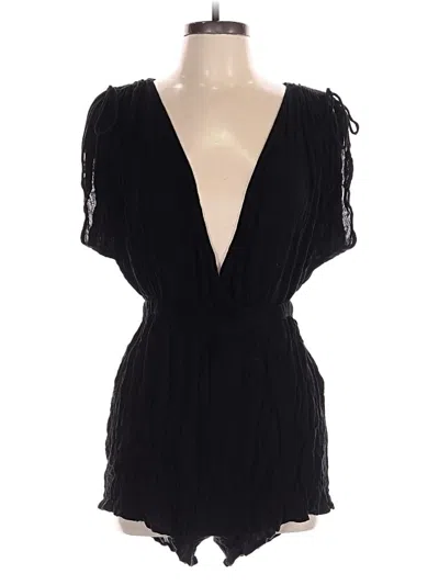 Pre-owned Asos Design Romper In Black