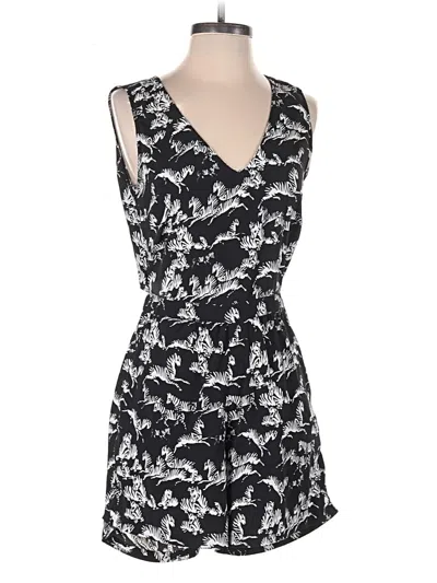Pre-owned Asos Design Romper In Black