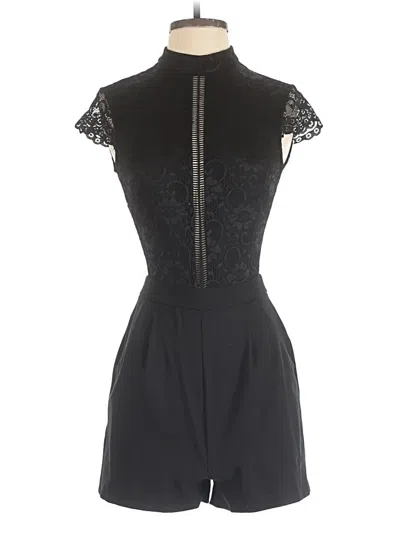 Pre-owned Asos Design Romper In Black