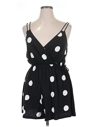 Pre-owned Asos Design Romper In Black