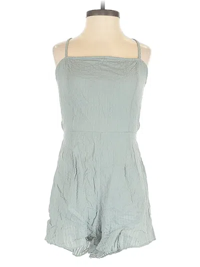 Pre-owned Asos Design Romper In Blue