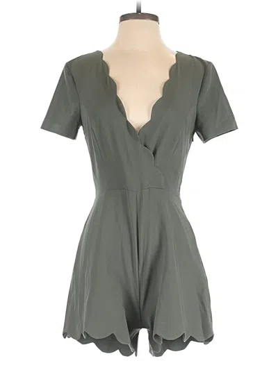 Pre-owned Asos Design Romper In Gray