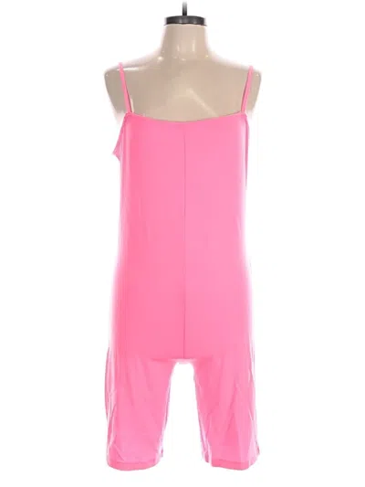 Pre-owned Asos Design Romper In Pink