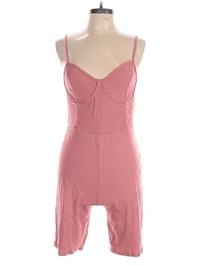 Pre-owned Asos Design Romper In Pink