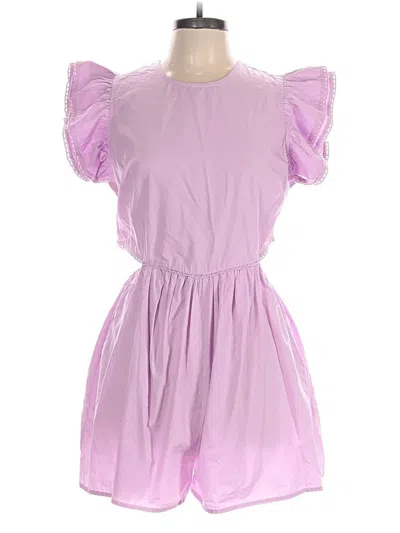 Pre-owned Asos Design Romper In Purple