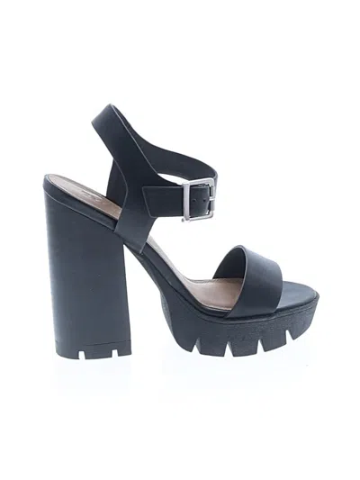 Pre-owned Asos Design Sandals In Black
