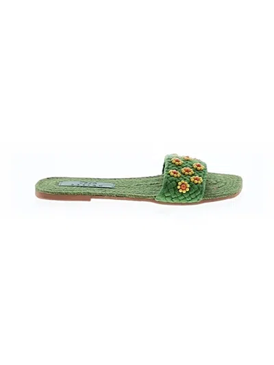 Pre-owned Asos Design Sandals In Green