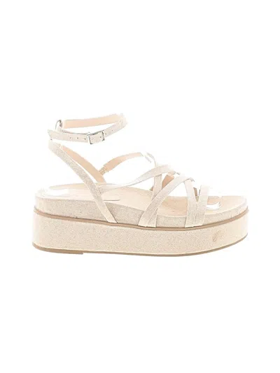Pre-owned Asos Design Sandals In Ivory