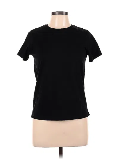 Pre-owned Asos Design Short Sleeve T-shirt In Black