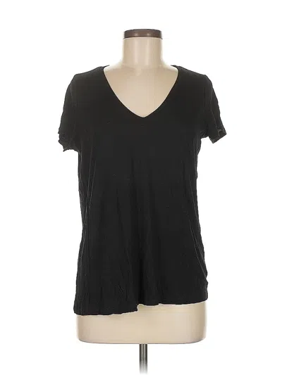 Pre-owned Asos Design Short Sleeve T-shirt In Black