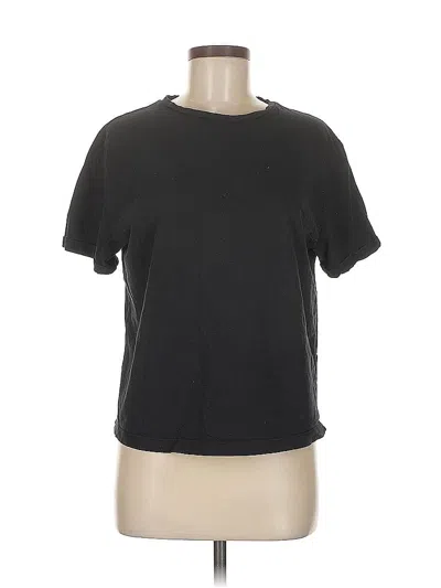 Pre-owned Asos Design Short Sleeve T-shirt In Black