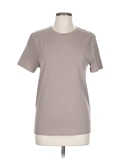 Pre-owned Asos Design Short Sleeve T-shirt In Gray