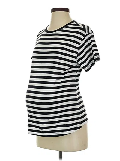Pre-owned Asos Design Short Sleeve T-shirt In Black