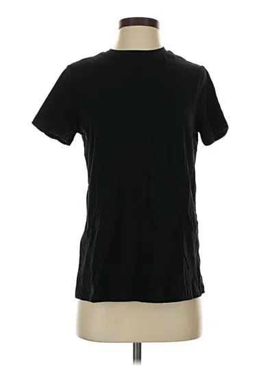 Pre-owned Asos Design Short Sleeve T-shirt In Black