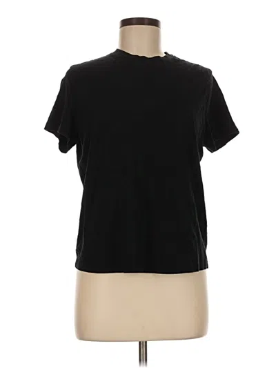 Pre-owned Asos Design Short Sleeve T-shirt In Black