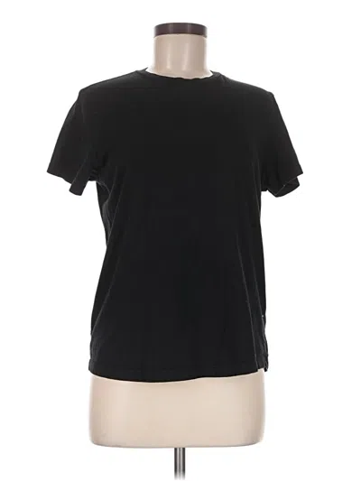 Pre-owned Asos Design Short Sleeve T-shirt In Black