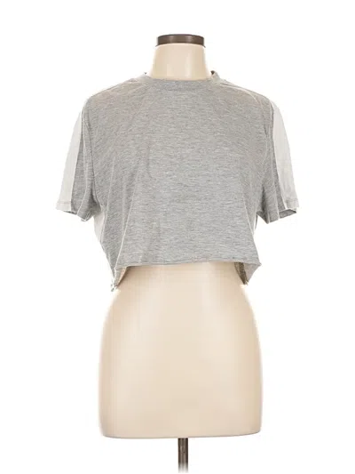 Pre-owned Asos Design Short Sleeve T-shirt In Gray