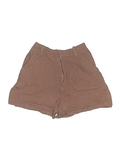 Pre-owned Asos Design Shorts In Brown