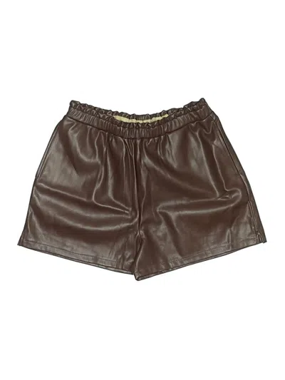 Pre-owned Asos Design Shorts In Brown